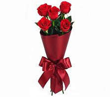 Букет 5 Красных роз Эдлесс Лав в Посёлке Свободы