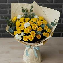 Букет цветов из:  Розы в Посёлке Свободы