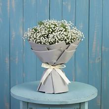 Букет цветов из:  Гипсофила в Посёлке Свободы