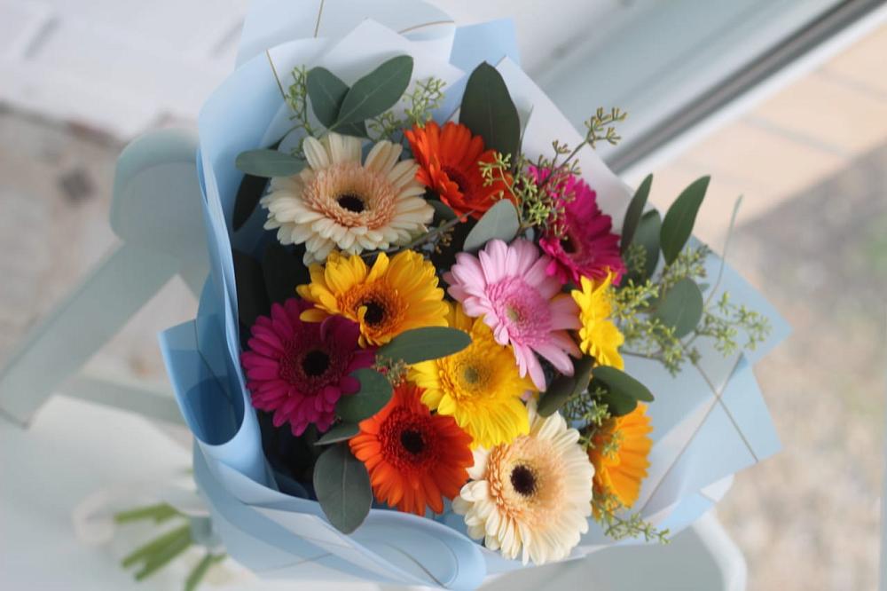 Букет цветов из: Герберы в Посёлке Свободы