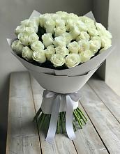 Букет 35 Белых роз #REPLACE_PRED# Посёлке Свободы
