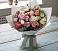 Букет цветов из: Розы, Лизиантусы и Гвоздики в Посёлке Свободы