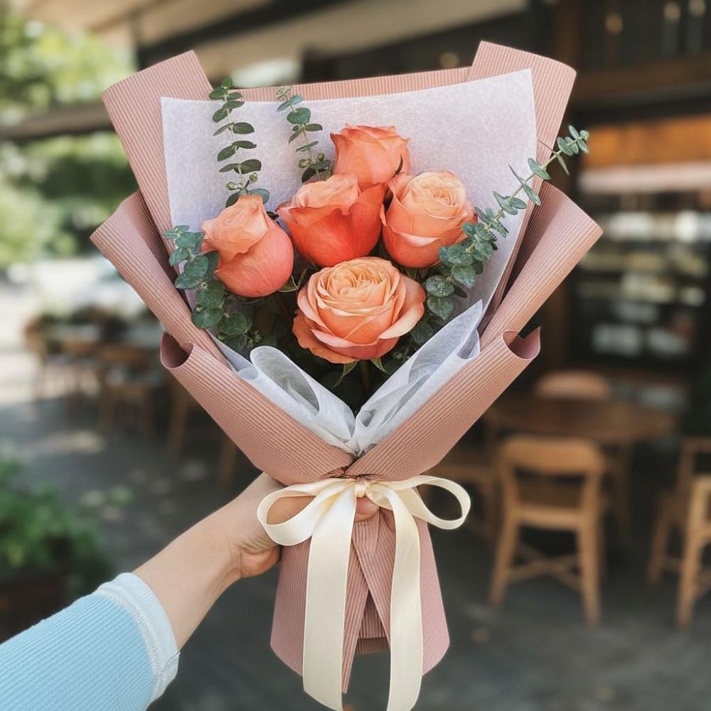 Букет цветов из: Розы в Посёлке Свободы