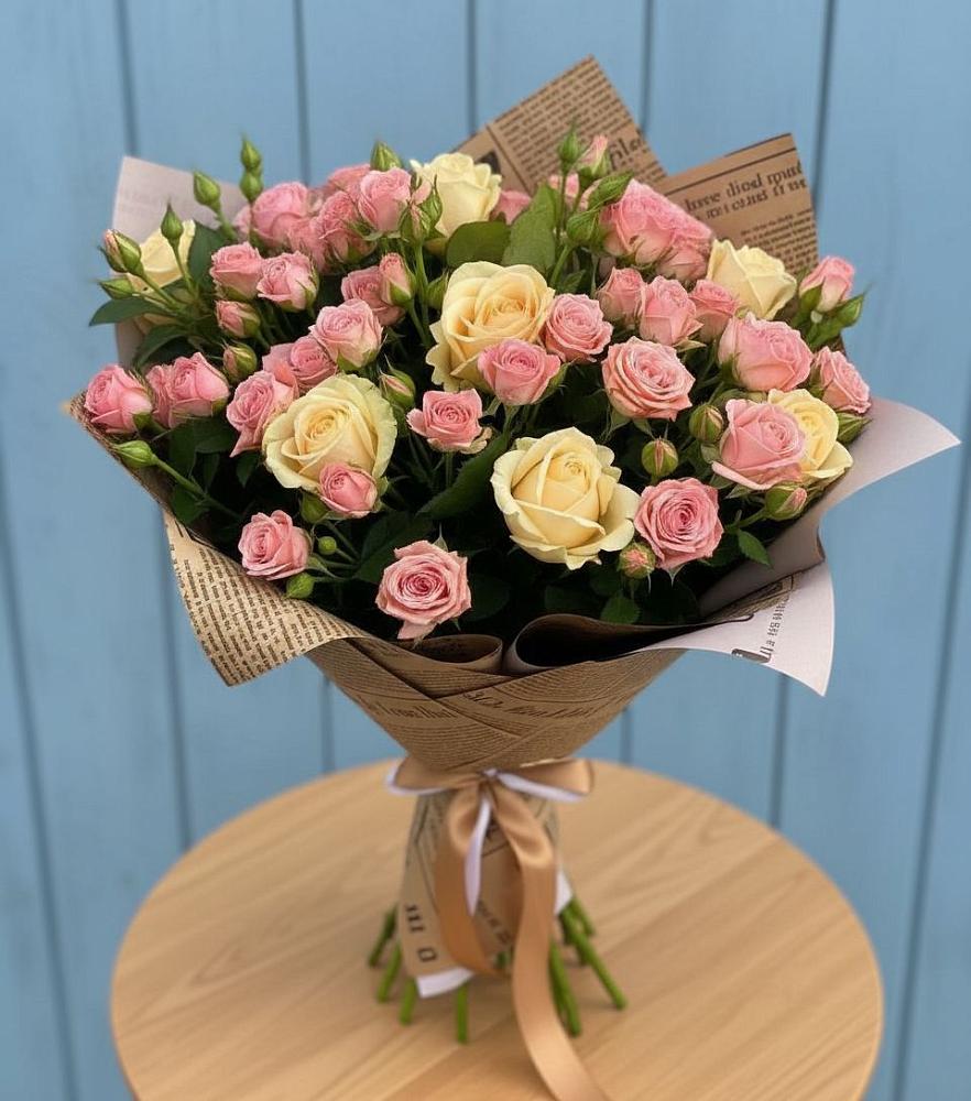 Букет цветов из: Розы в Посёлке Свободы