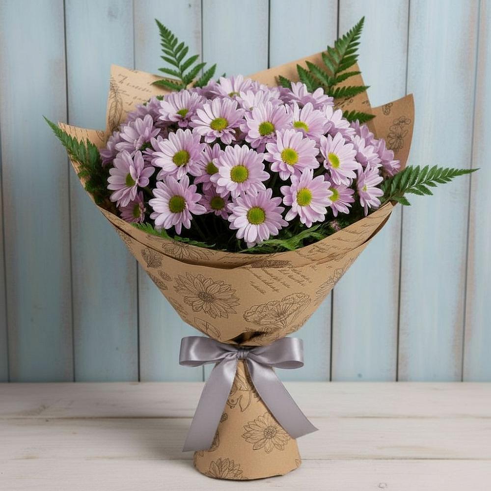 Букет цветов из: Хризантемы в Посёлке Свободы