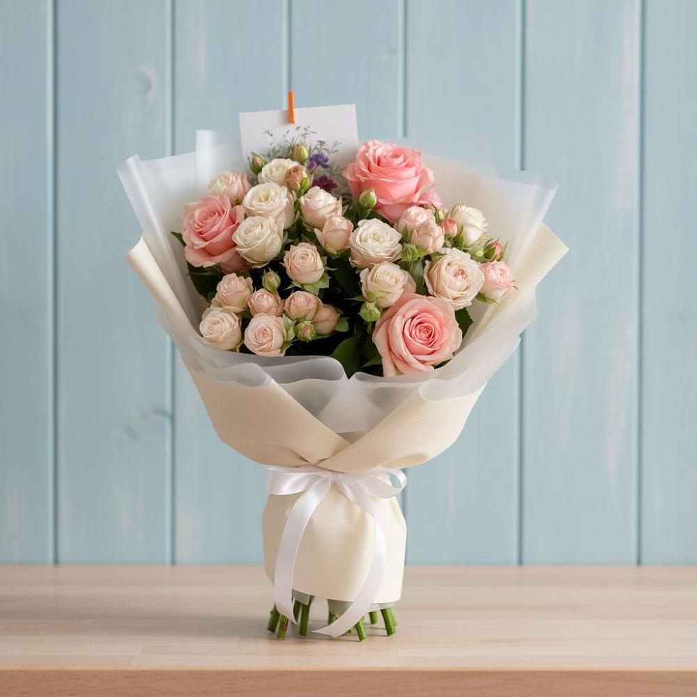 Букет цветов из: Розы в Посёлке Свободы