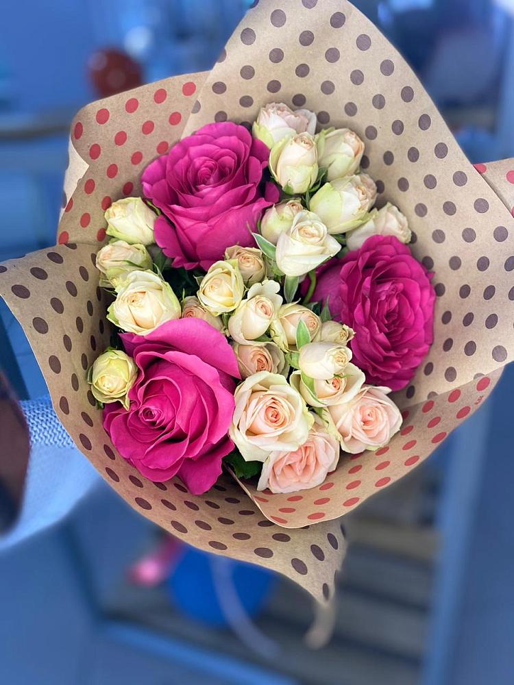 Букет цветов из: Розы в Посёлке Свободы