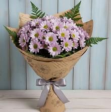 Букет цветов из:  Хризантемы #REPLACE_PRED# Посёлке Свободы