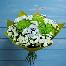 Букет цветов из:  Хризантемы в Посёлке Свободы