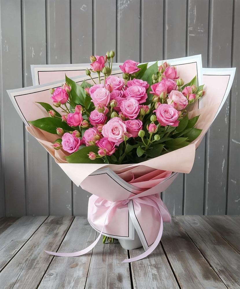 Букет Розовый кустик в Посёлке Свободы