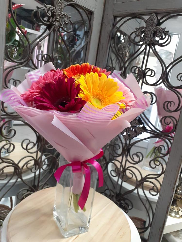 Букет цветов из: Герберы в Посёлке Свободы