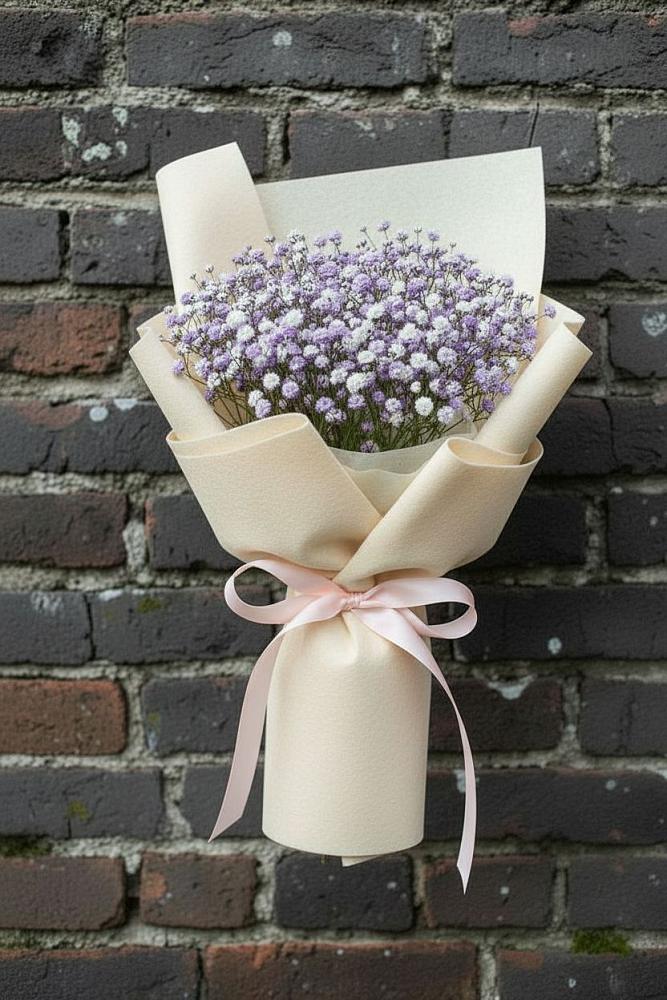 Букет цветов из: Гипсофила в Посёлке Свободы