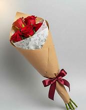 Букет цветов из:  Розы в Посёлке Свободы