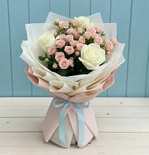 Букет цветов из:  Розы в Посёлке Свободы