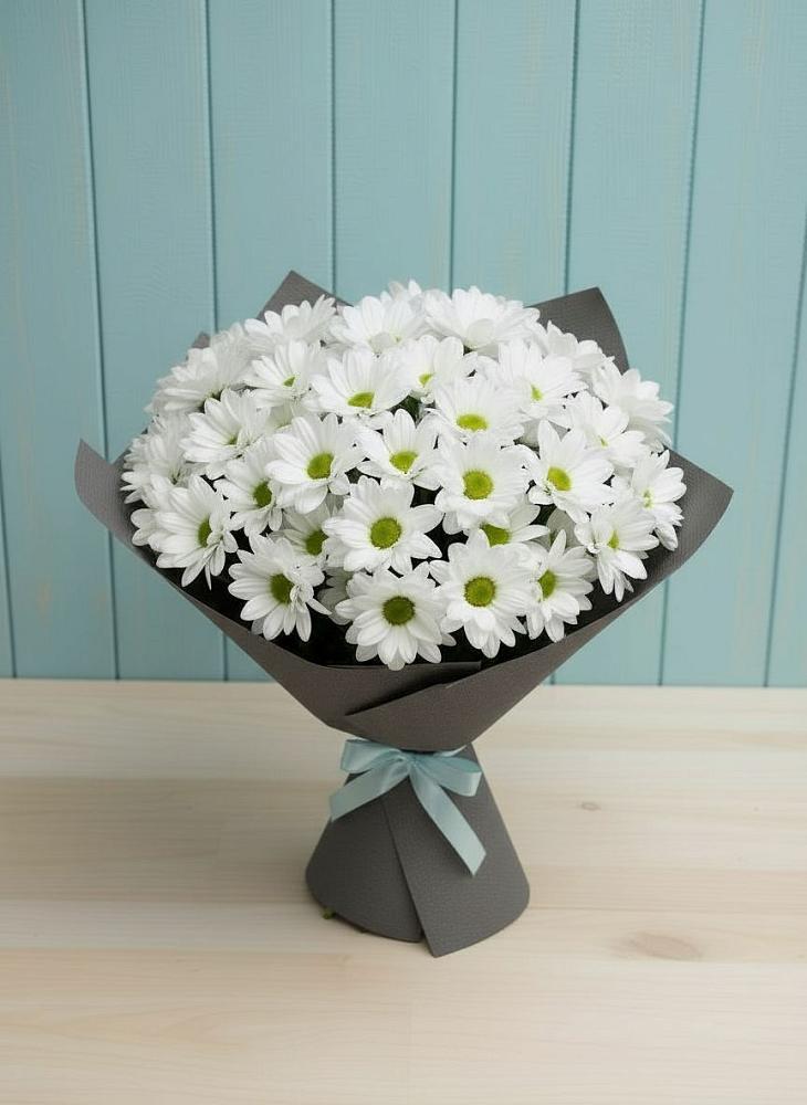Букет цветов из: Хризантемы в Посёлке Свободы