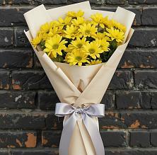 Букет цветов из:  Хризантемы в Посёлке Свободы
