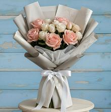 Букет цветов из:  Розы #REPLACE_PRED# Посёлке Свободы