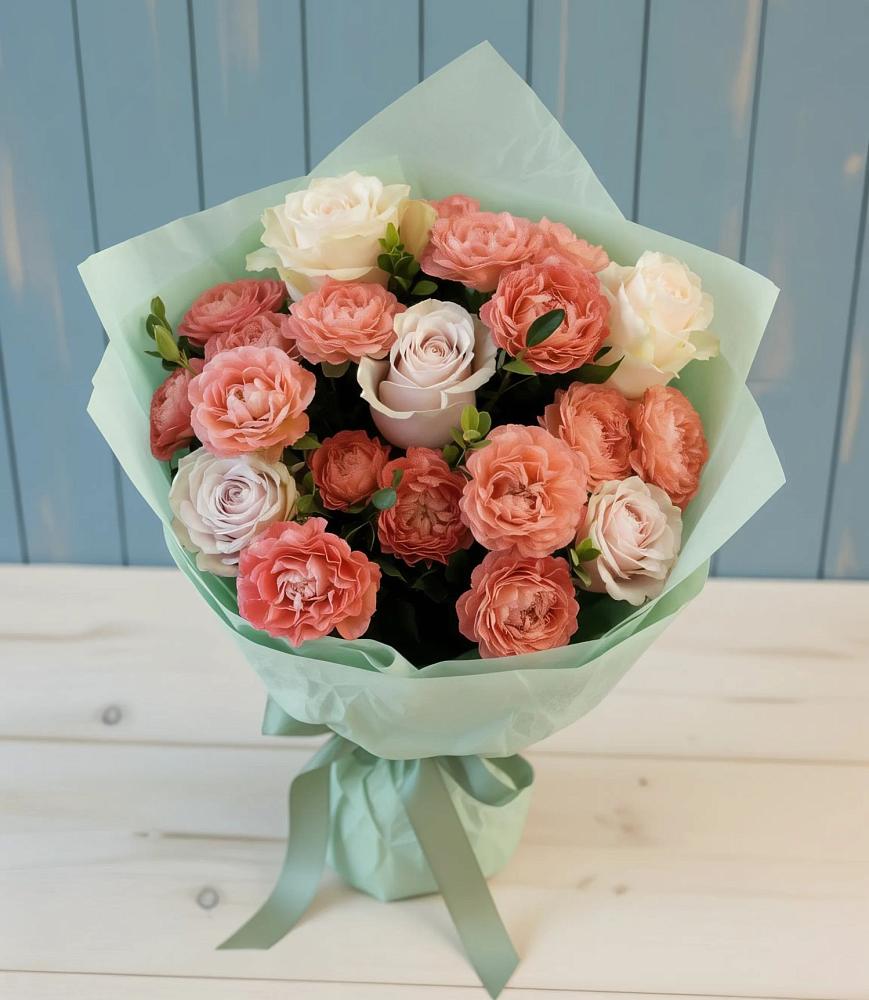 Букет цветов из: Розы в Посёлке Свободы