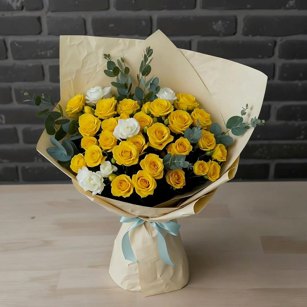 Букет цветов из: Розы в Посёлке Свободы