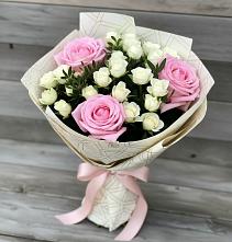 Букет цветов из:  Розы в Посёлке Свободы