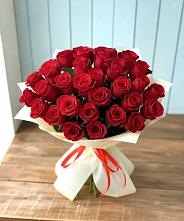 Букет 29 Красных роз в Посёлке Свободы