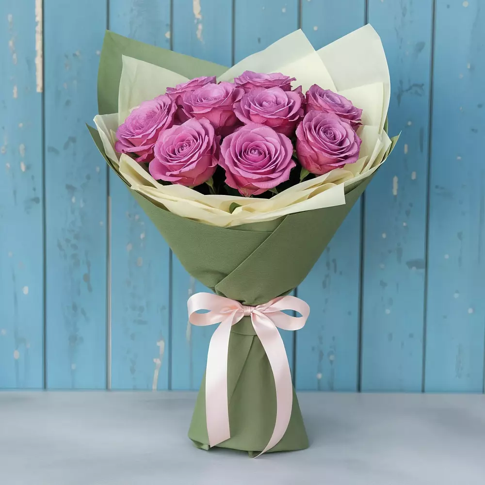 Букет Розы Фёрст Леди в Посёлке Свободы