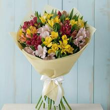 Букет цветов из:  Альстромерии в Посёлке Свободы