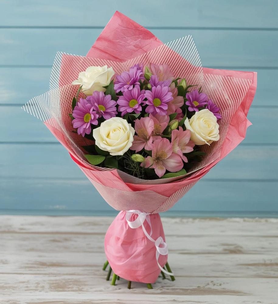 Букет цветов из: Герберы в Посёлке Свободы