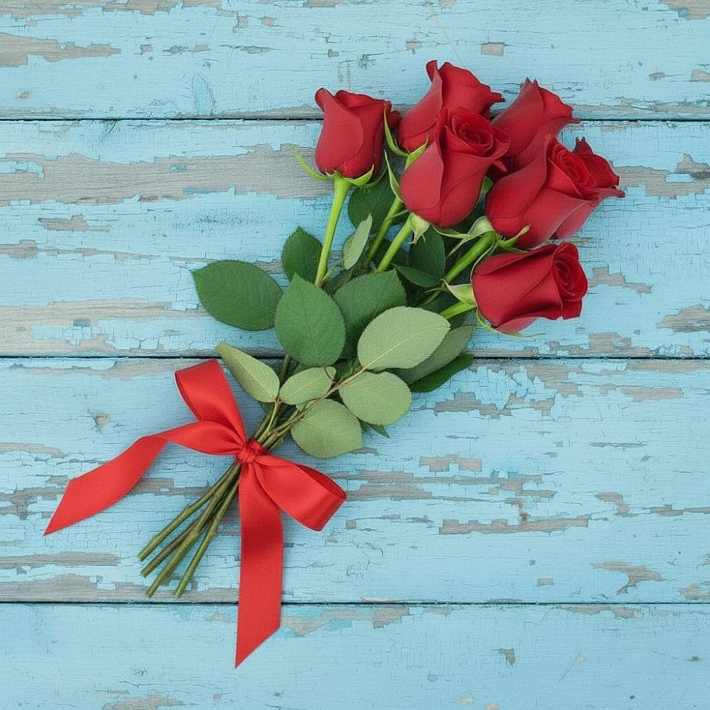 Букет Красные розы в Посёлке Свободы