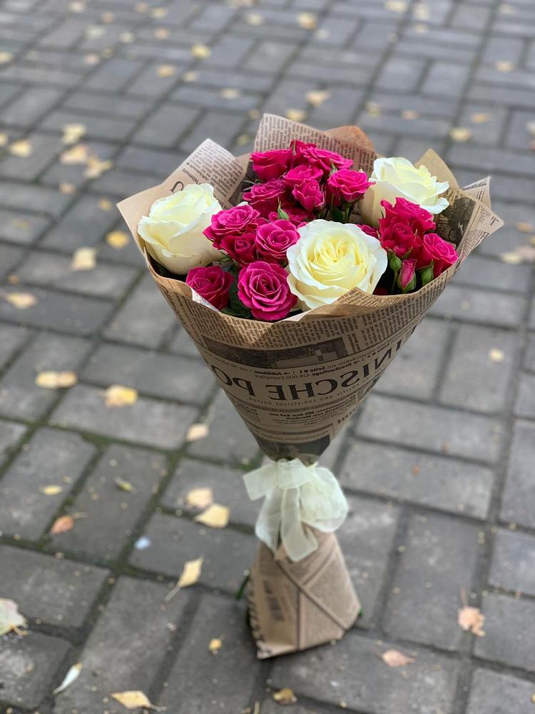 Букет цветов из: Розы в Посёлке Свободы