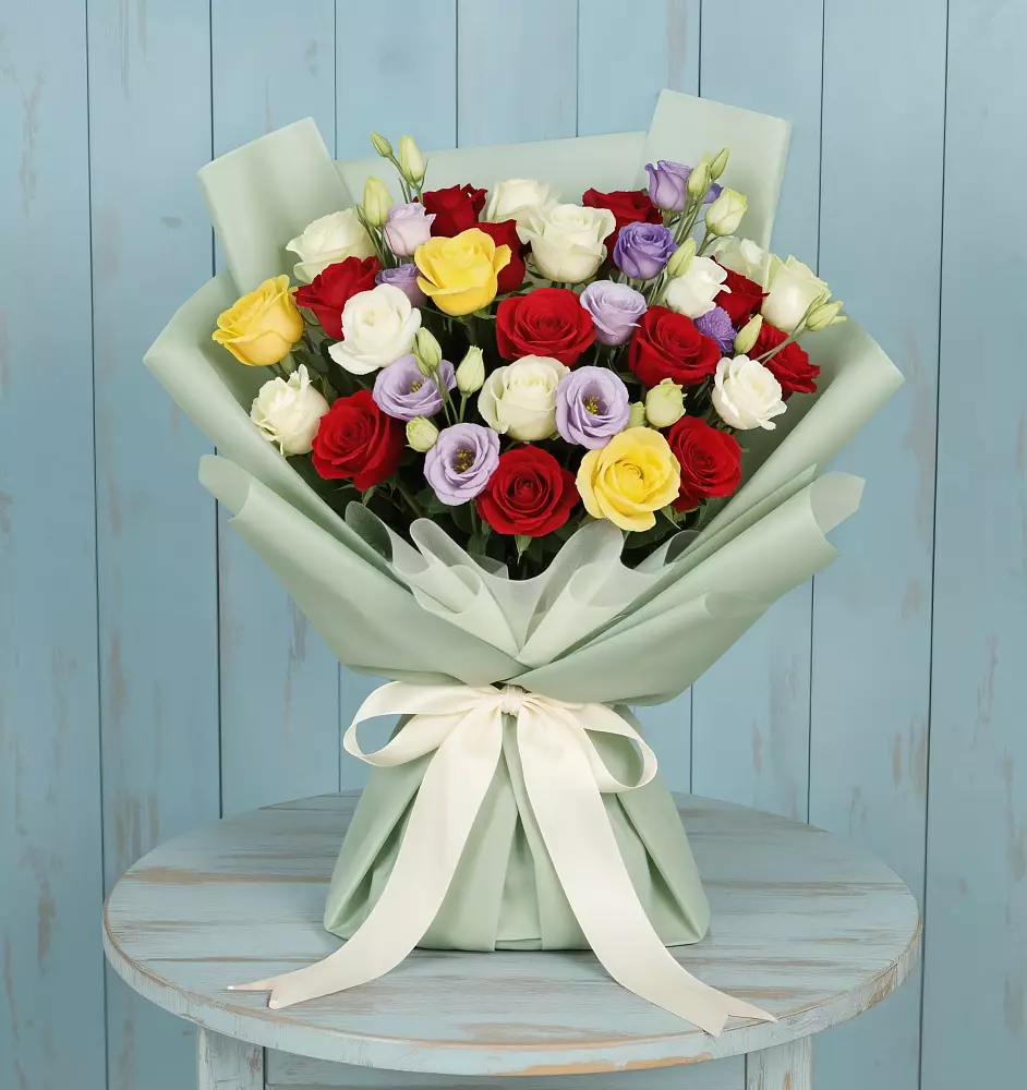 Букет цветов из: Розы в Посёлке Свободы