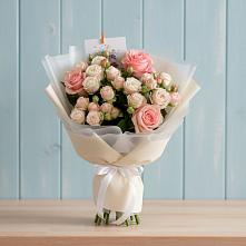 Букет цветов из:  Розы в Посёлке Свободы