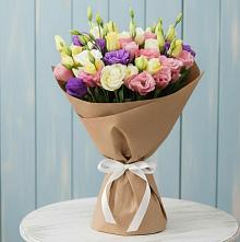 Букет цветов из:  Лизиантусы в Посёлке Свободы