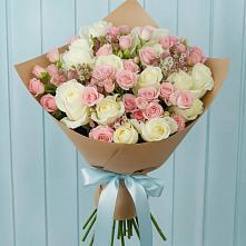 Букет цветов из:  Розы в Посёлке Свободы