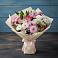 Букет цветов из: Хризантемы, Альстромерии и Розы в Посёлке Свободы